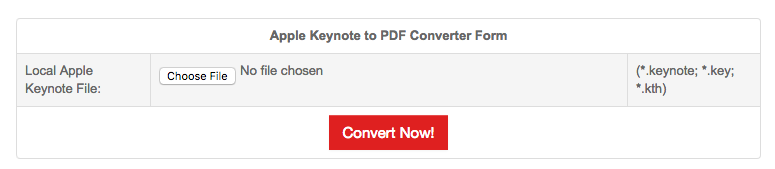 pdf to keynote converter